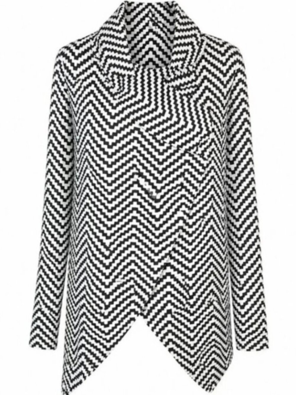 The limited Chevron Print Cardigan